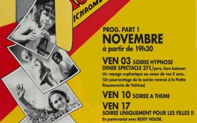 PROGRAMME DU MOIS DE NOVEMBRE