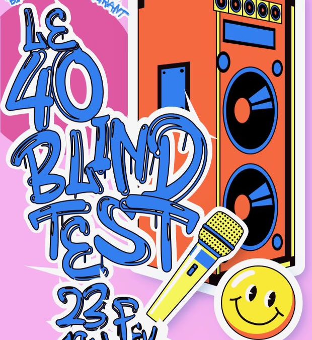 BLIND TEST 23 FÉVRIER