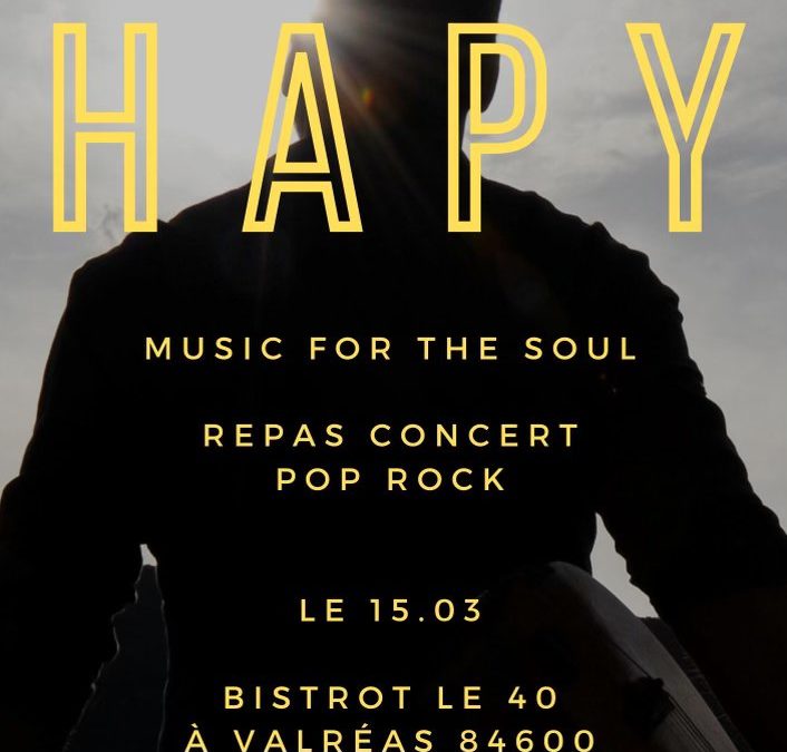 REPAS CONCERT 15 MARS 2024 19H30