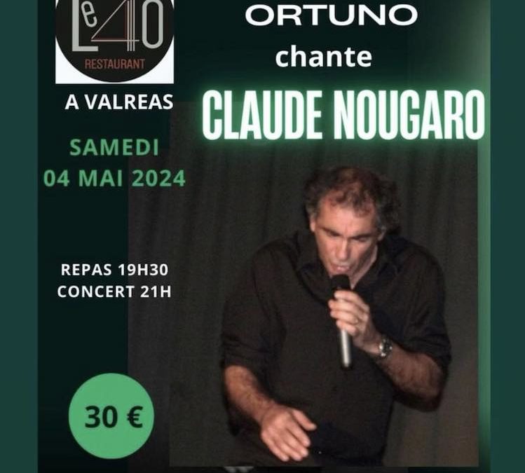 REPAS CONCERT 04 MAI 2024