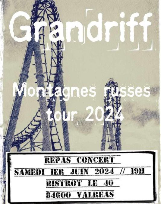 REPAS-CONCERT LE 1ER JUIN 19H