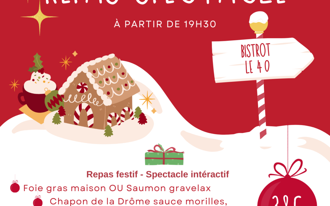 REPAS-SPECTACLE 21 DECEMBRE