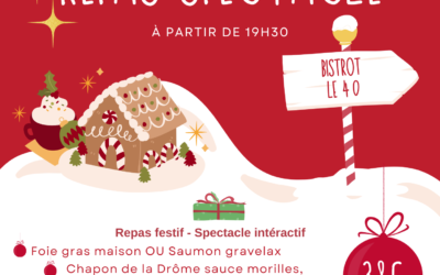 REPAS-SPECTACLE 21 DECEMBRE