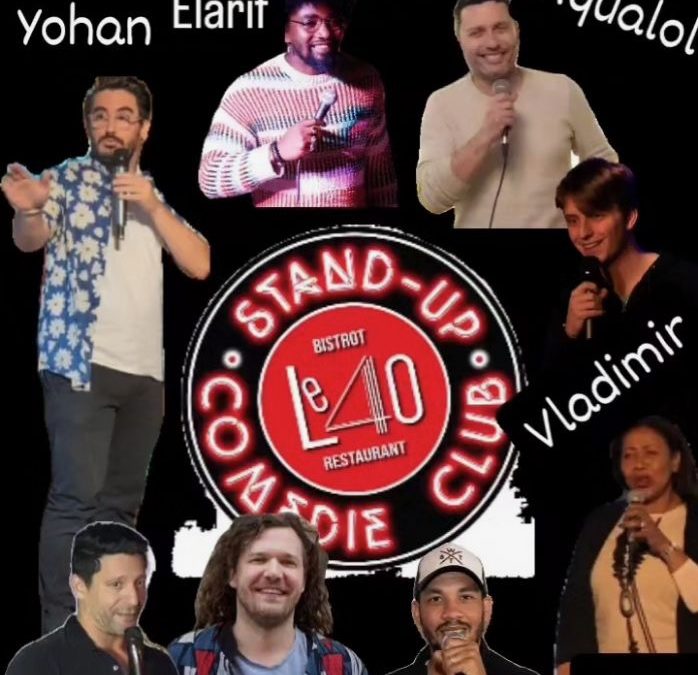 SAMEDI 18 JANVIER : SOIREE STAND UP