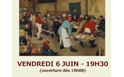 REPAS EN LITTERATURE VENDREDI 6 JUIN