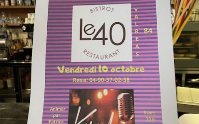 KARAOKE LE 10 OCTOBRE